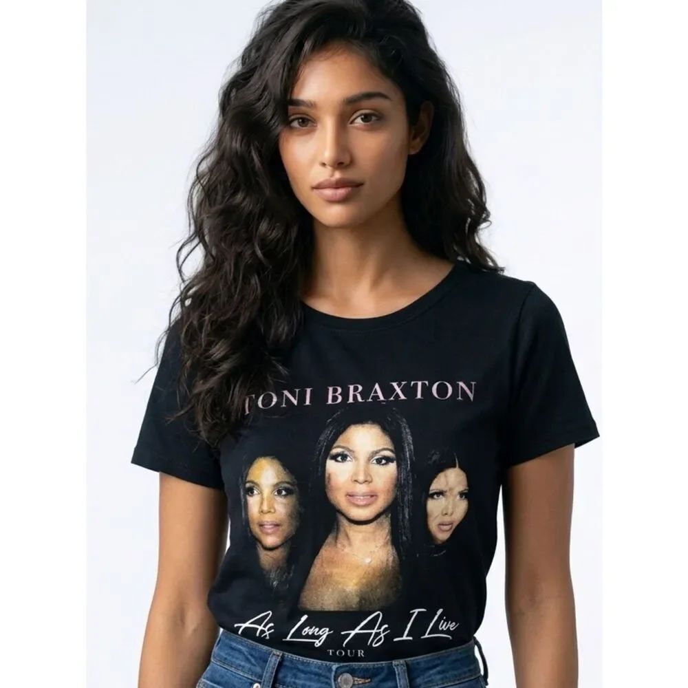 TONI BRAXTON | As Long As I Live Tour Tee 2019 S